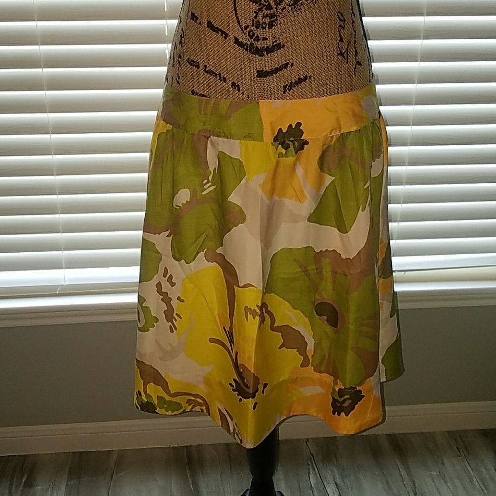Multi colored skirt